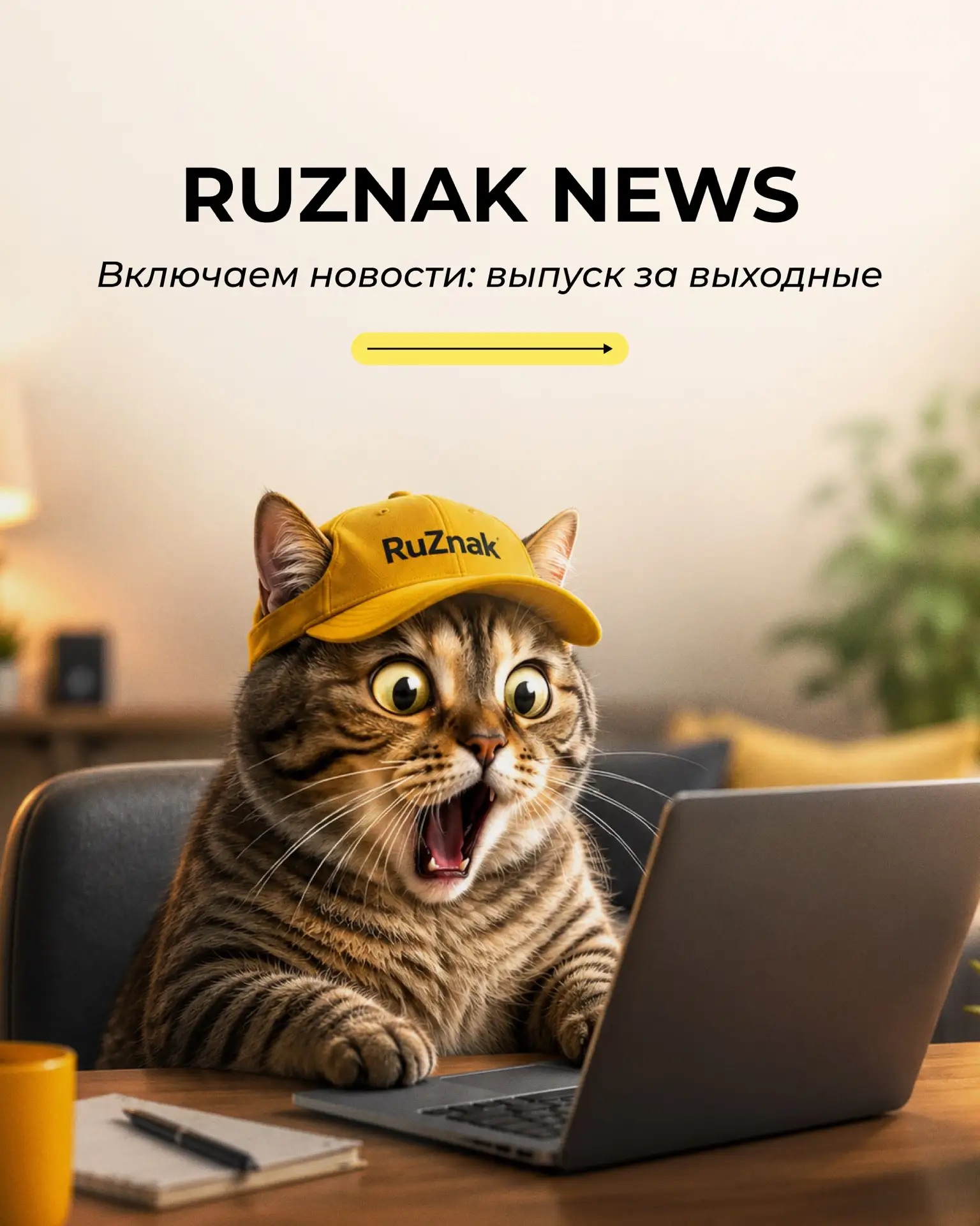 В эфире RuZnak NEWS: пока были выходные, рынок не стоял на месте🗞️