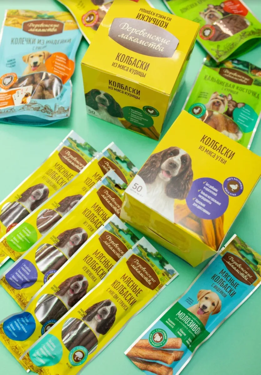 🐶 Деревенские лакомства — вкусная награда для ваших четвероногих друзей 🦴

Лакомства помогают не