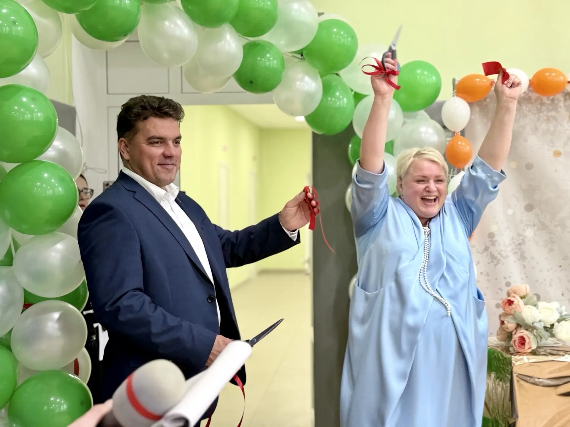 🍂День знаний встретили в обновленной школе в деревне Мокрое