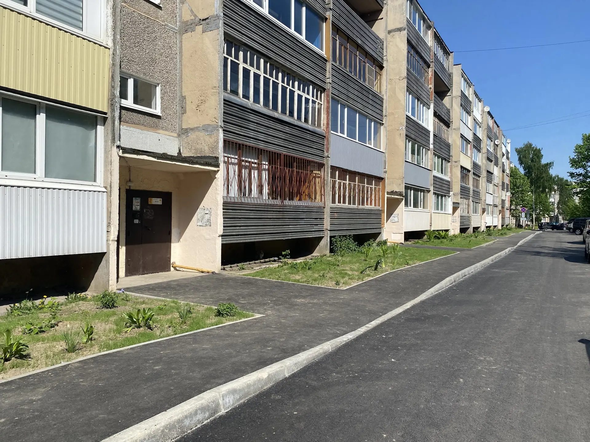 ⚡️В Череповце почти половина дворов, запланированных для благоустройства на этот год, уже готовы.   