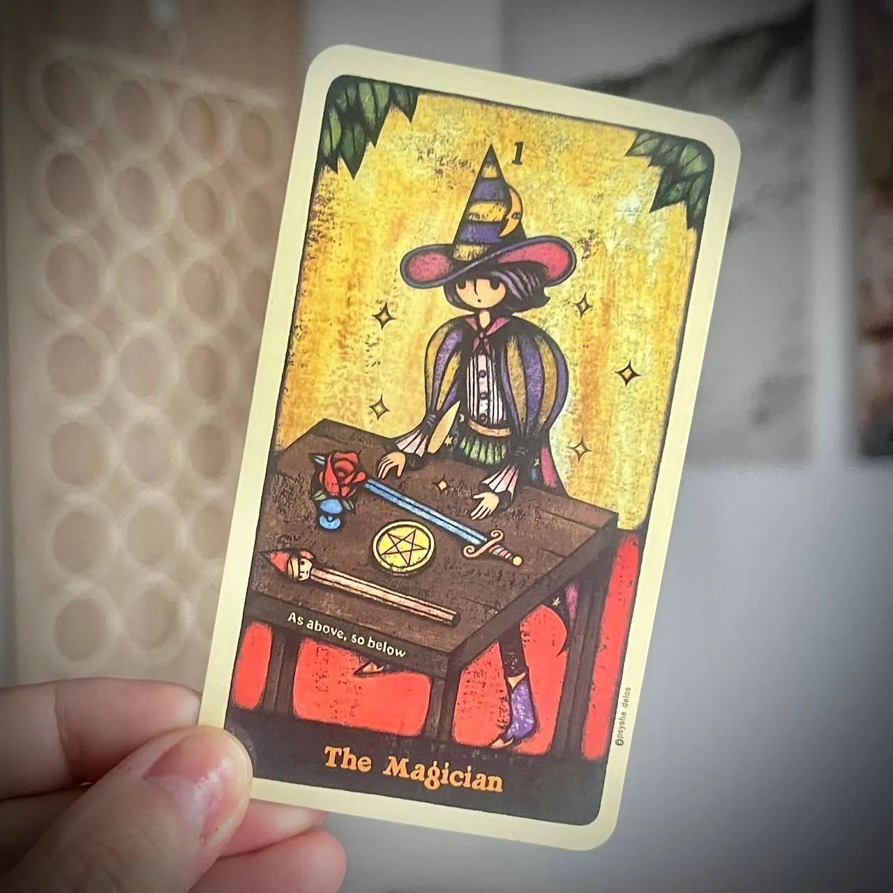 КАРТА ДНЯ — МАГ 🪄 из Delos Tarot