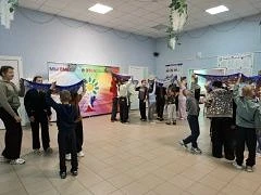 В клубе села Крыловка прошла развлекательная программа «Солнечная поляна», гостями которой стали реб