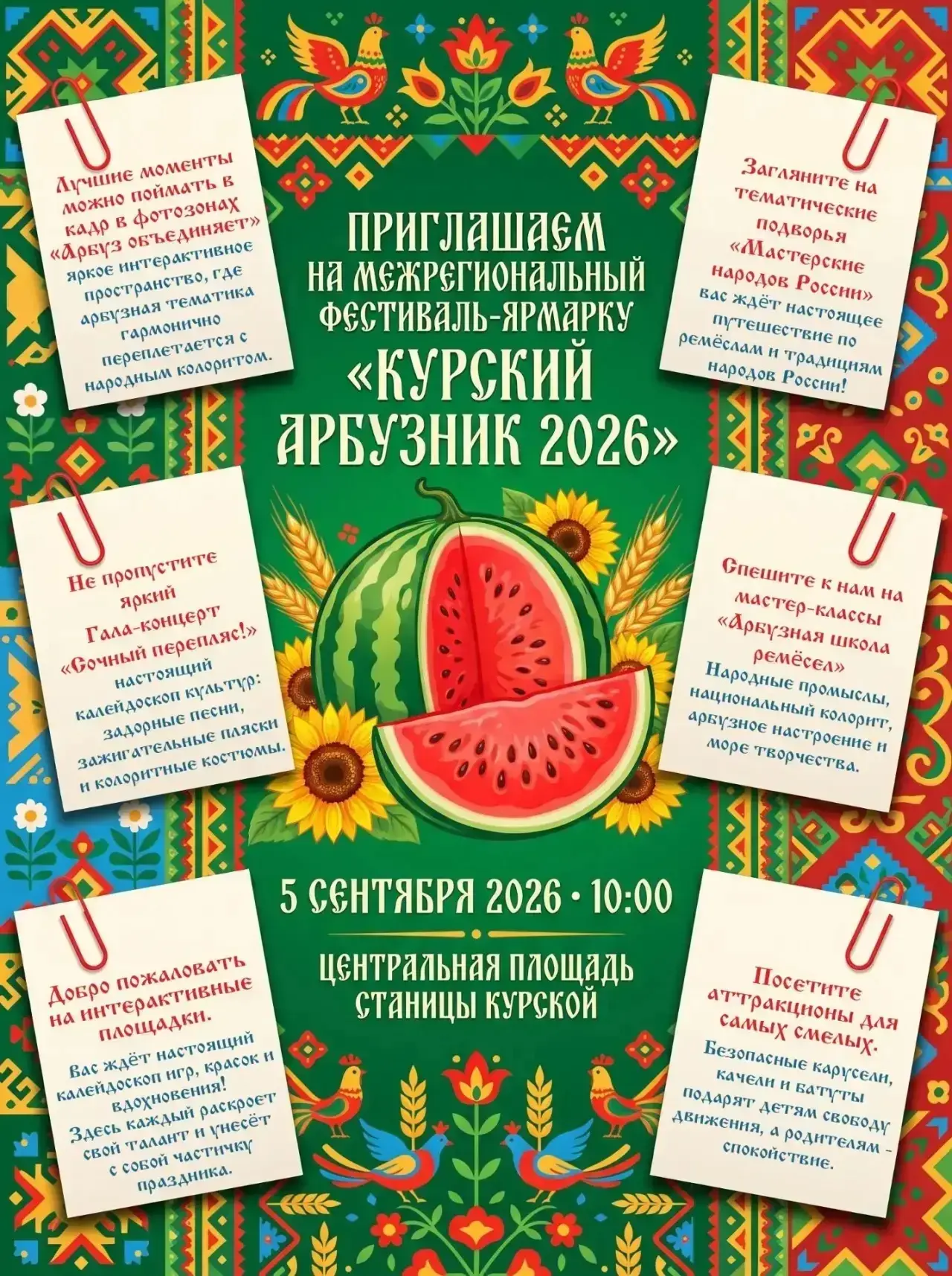 🎉 Приглашаем на «Курский арбузник 2026»!