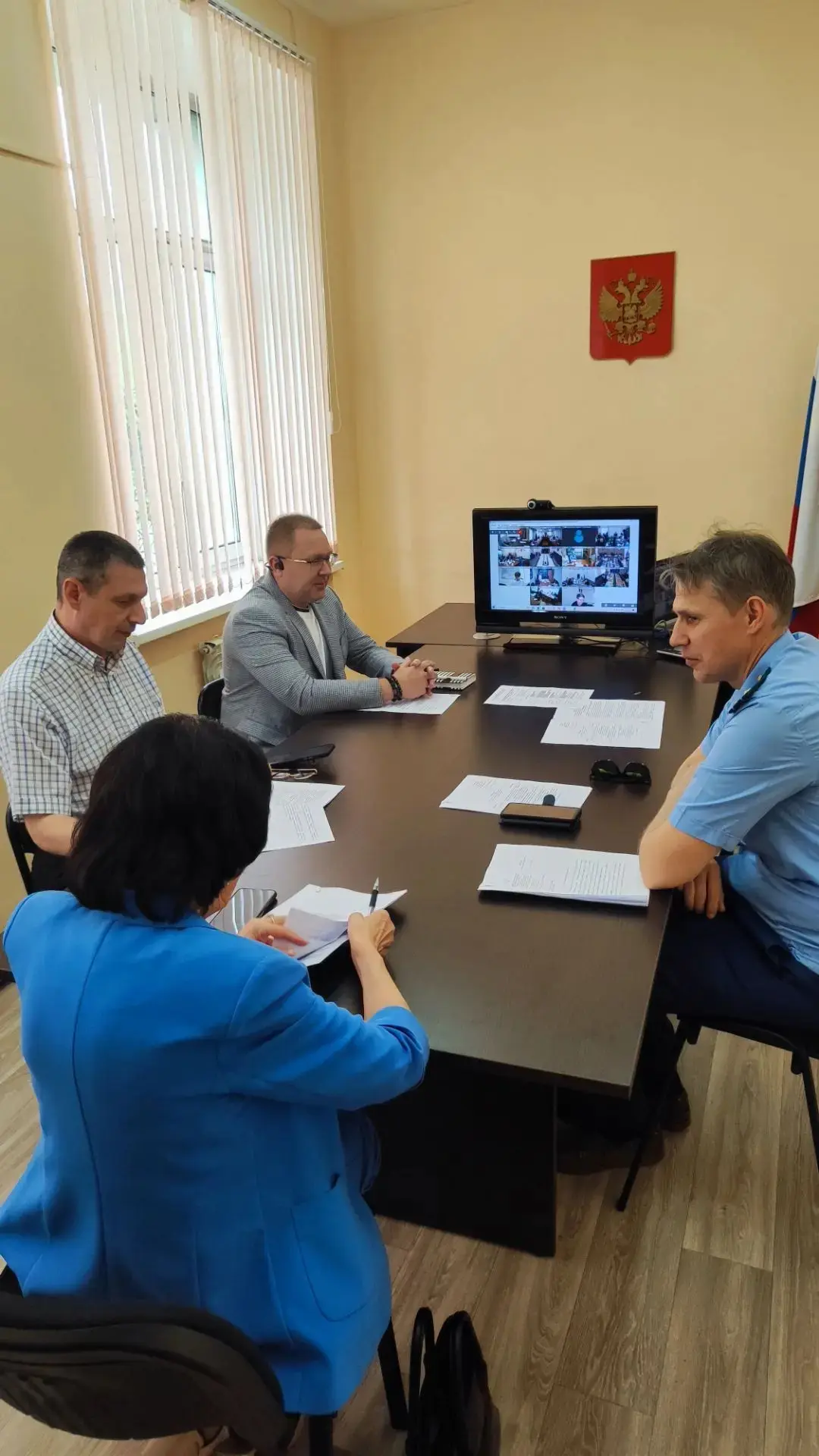 19.06.2026 сотрудник департамента региональной безопасности ЕАО принял участие в заседании Координац