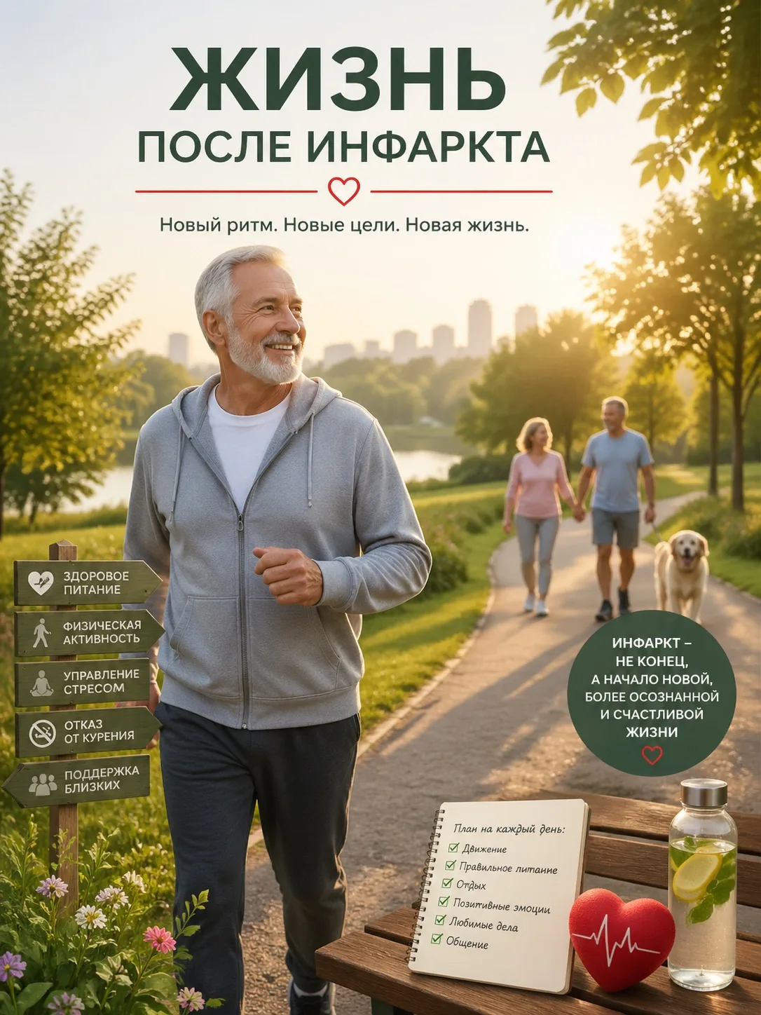 💔Жизнь после инфаркта.