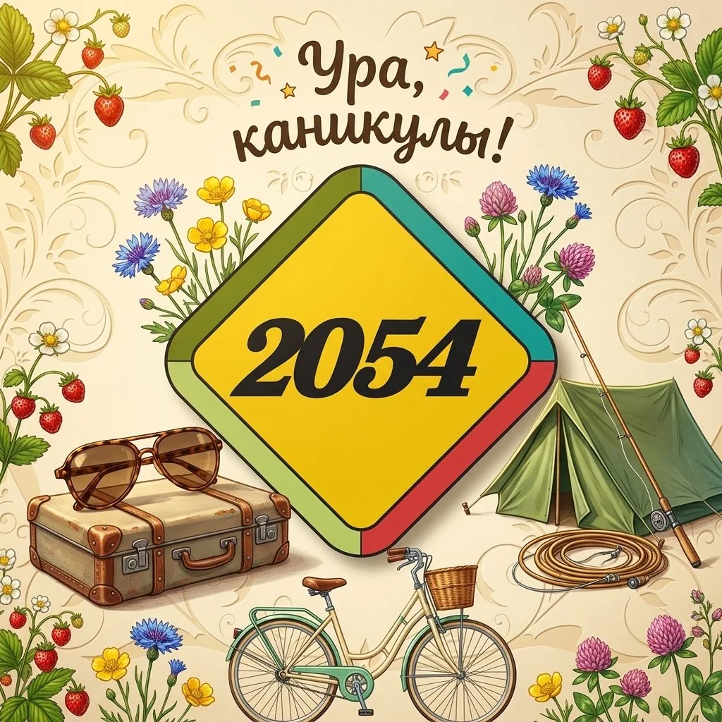 ⛅️Ура, каникулы!

🏖Летние каникулы — это отличное время для путешествий, изучения нового и, конечно