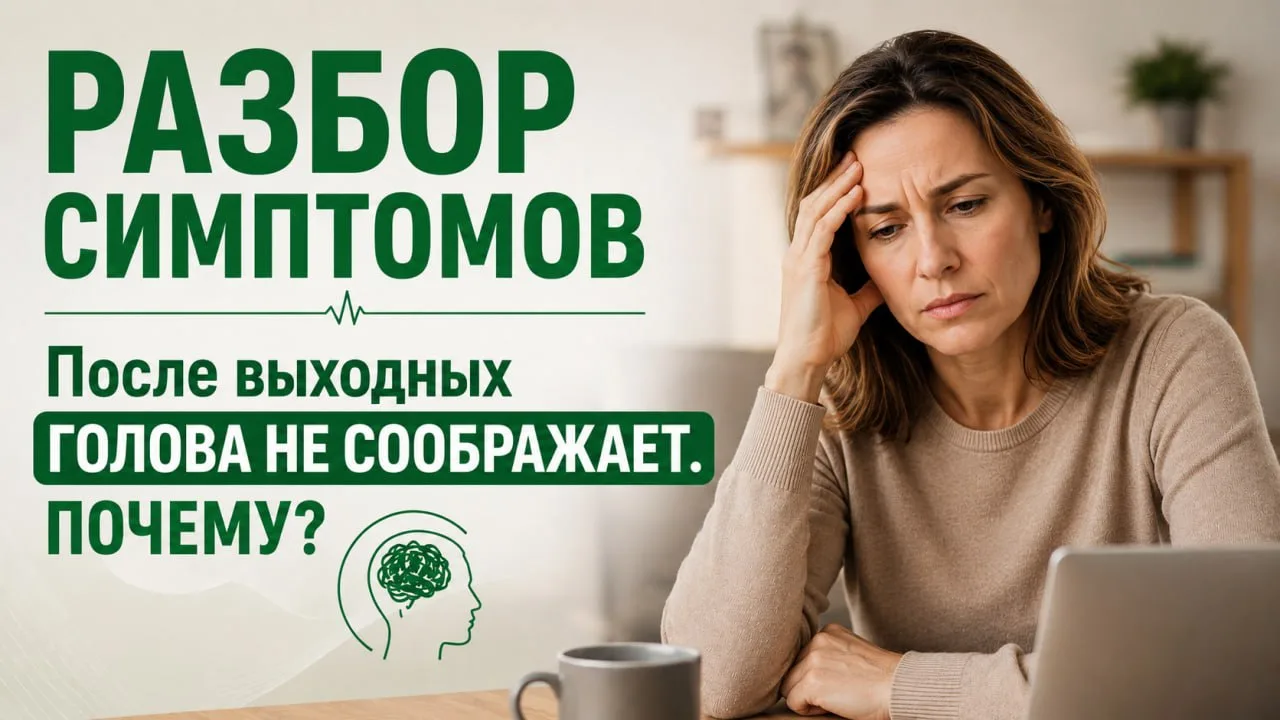 Почему после выходных мозг иногда работает хуже, чем в будни?