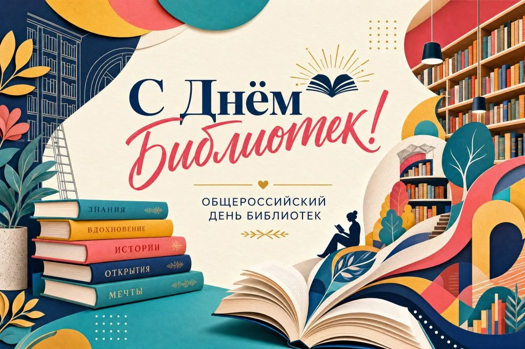 С Общероссийским днем библиотек, дорогие коллеги!