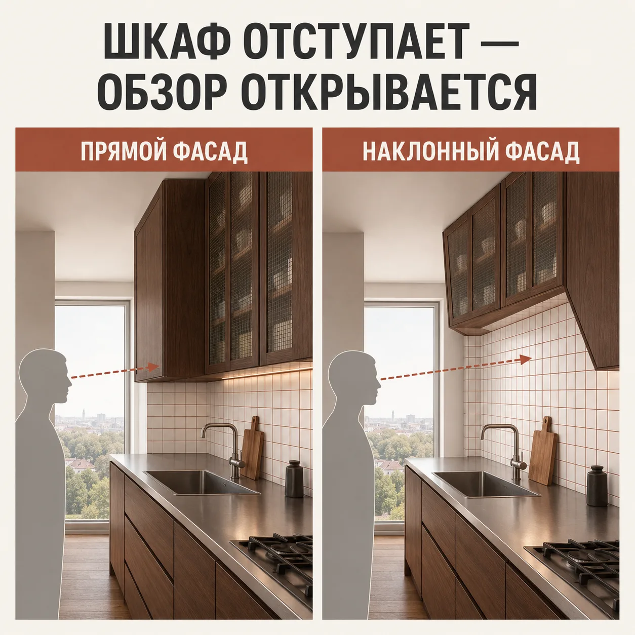 Шкаф, который умеет отступить