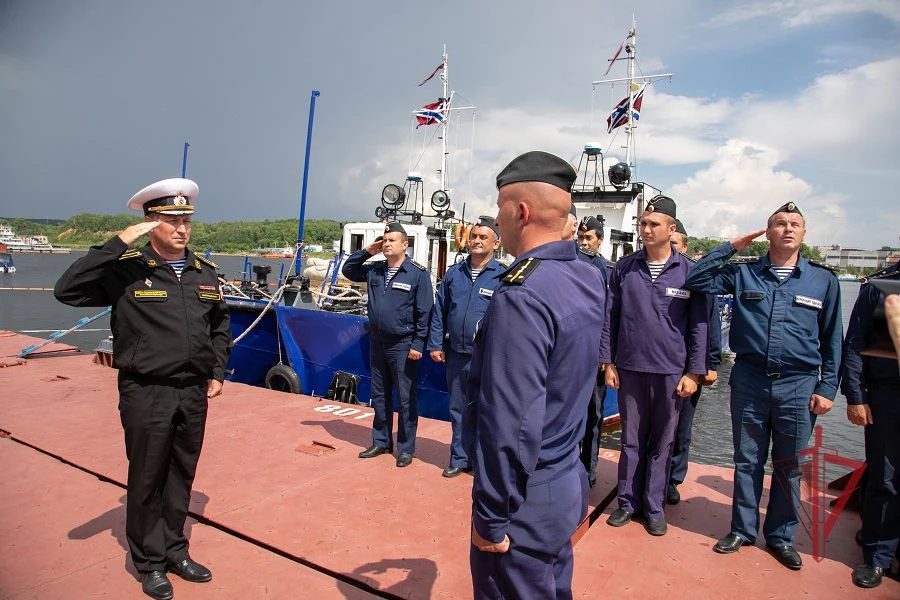 Хабаровский морской отряд Росгвардии успешно выполнил задачи в рамках первого этапа опе...