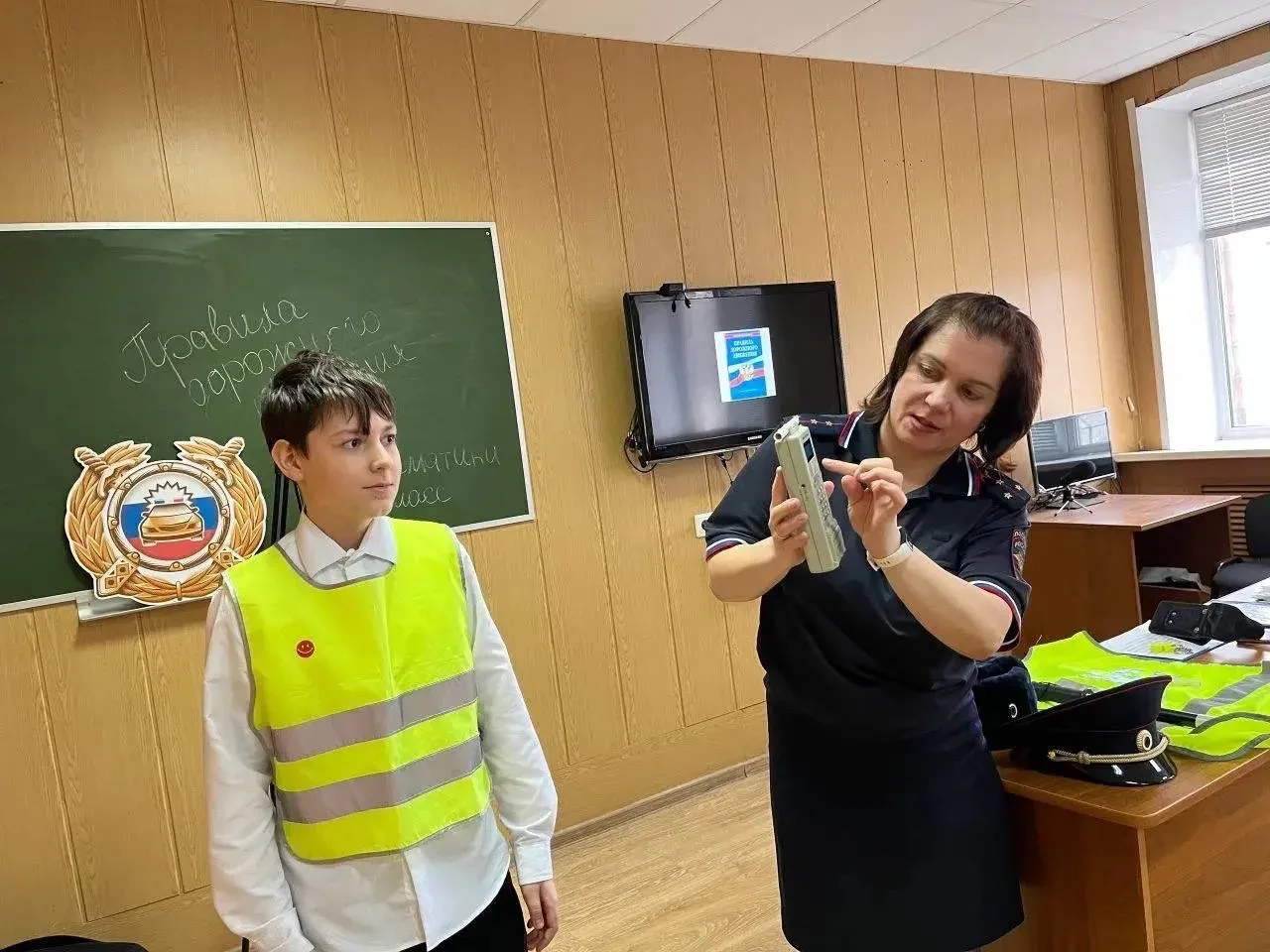 Математика на практике: рязанские школьники побывали в «патруле» ГАИ  В Рязани шестиклассники школы 