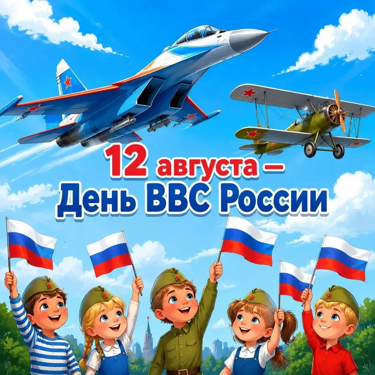 ✈️12 августа — День Военно-воздушных сил России!🇷🇺️