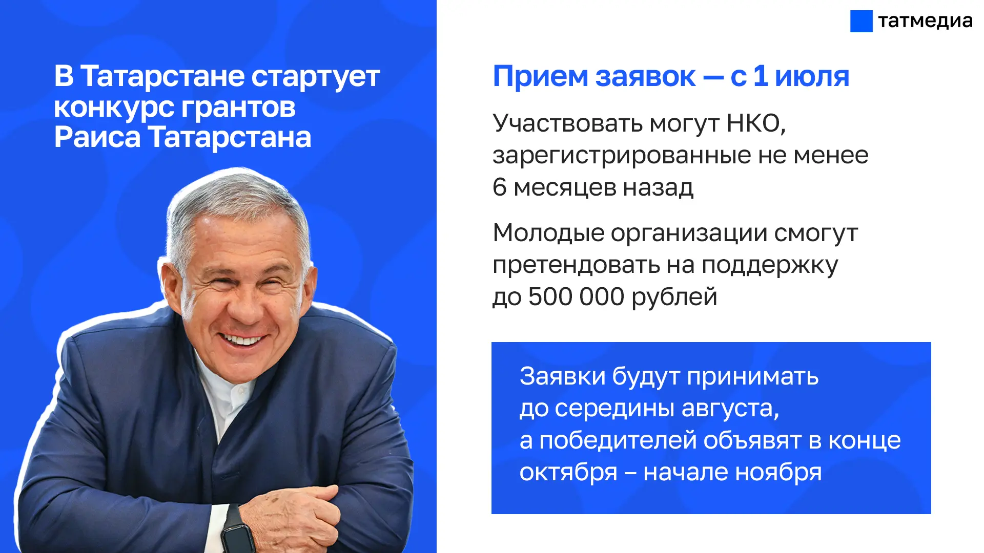 💼👛 НКО Татарстана смогут получить гранты на развитие гражданского общества