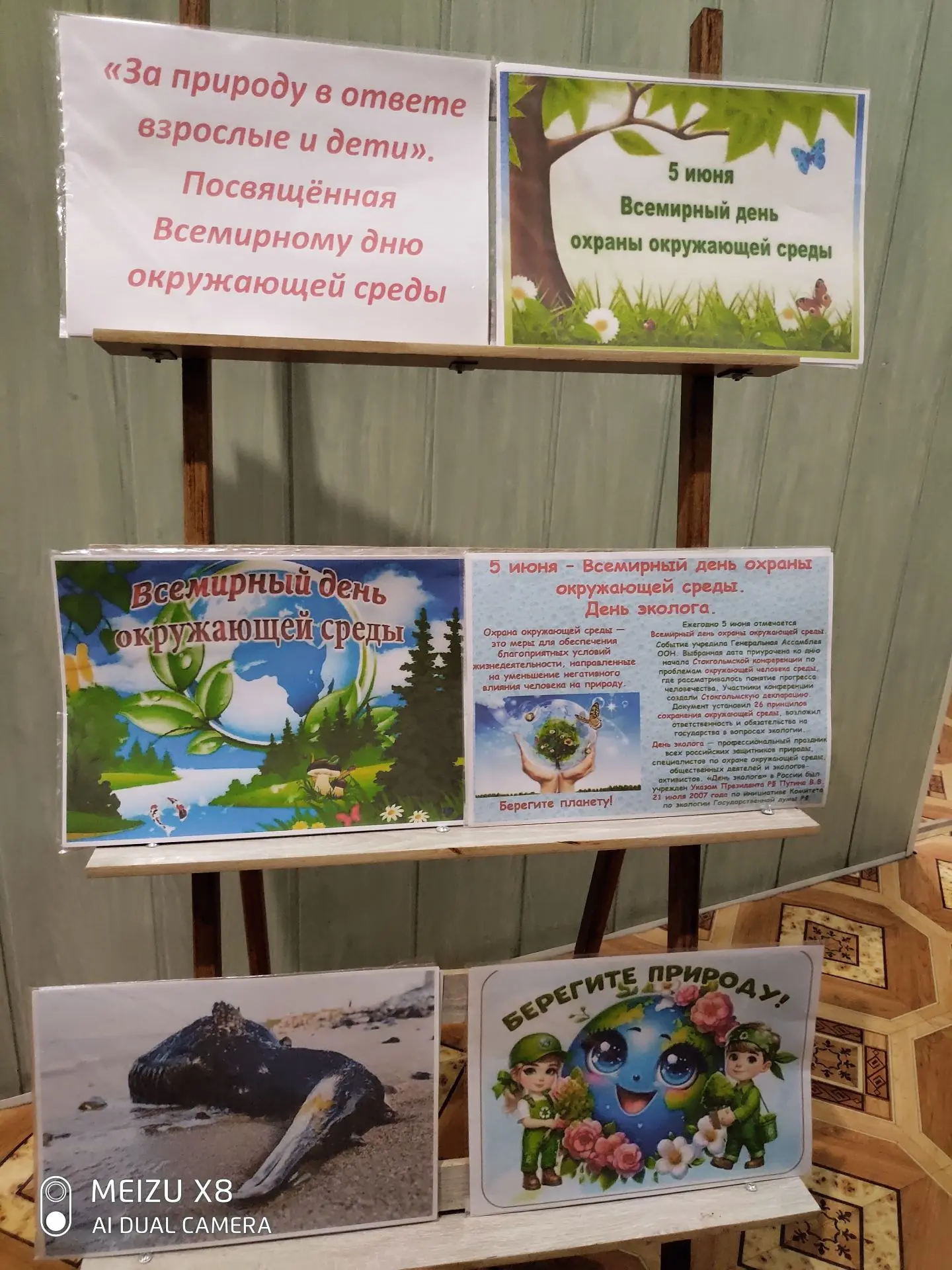 В МБУ «ЦБС г. Горское» 05.06. отрыта выставка набат «Защитим Родную природу», посвящённая Всемирному