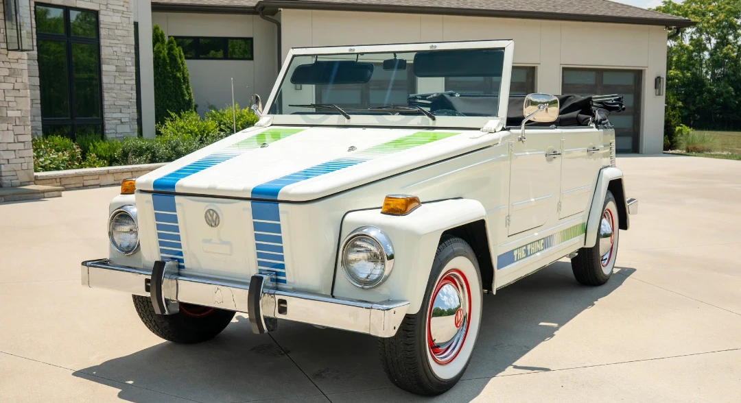 🛞 Немецкая экзотика: редкий армейский «внедорожник» Volkswagen Thing