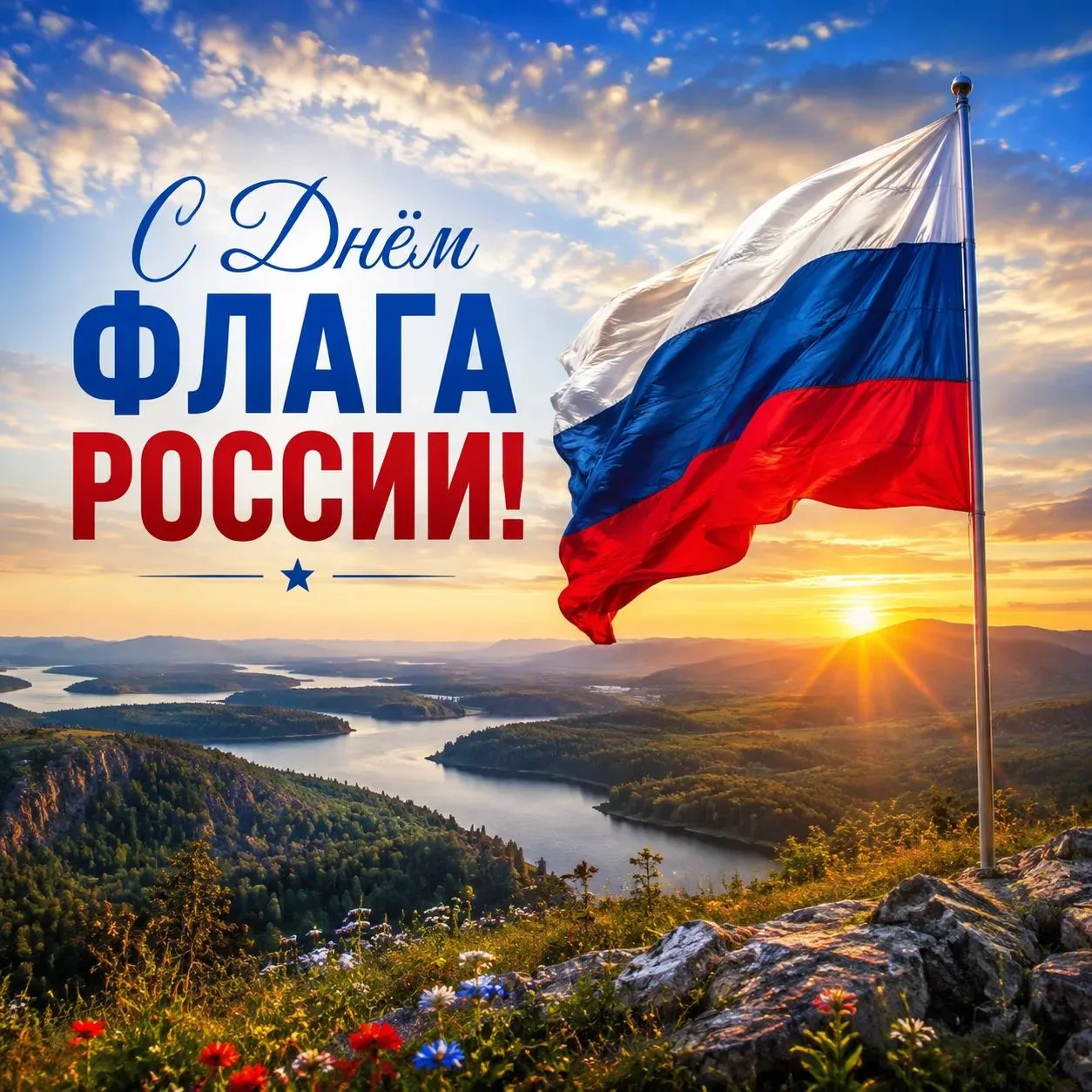 🇷🇺  Сегодня мы отмечаем День Государственного флага Российской Федерации, символа еди...