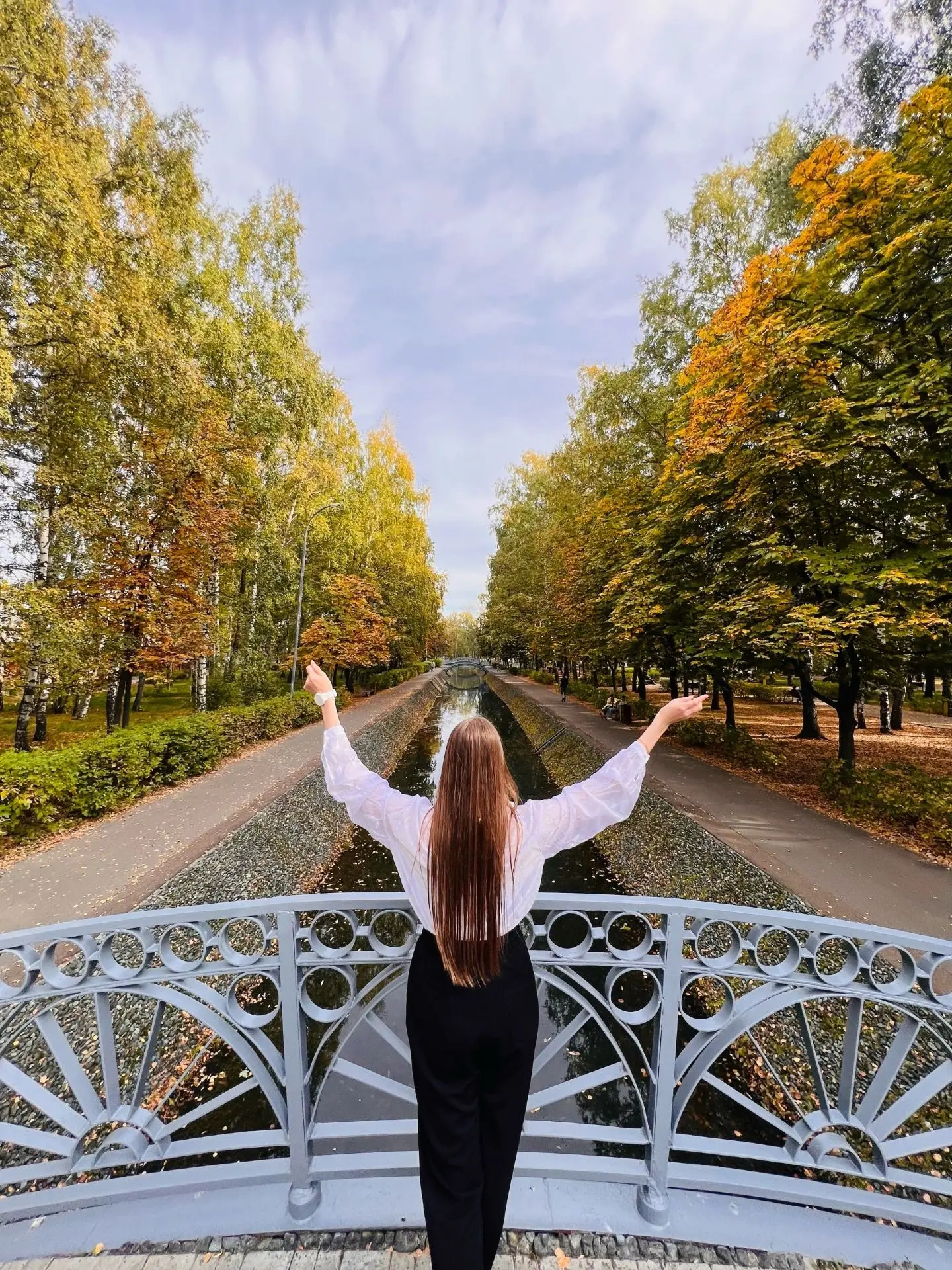 Золотая осень в парке Урицкого