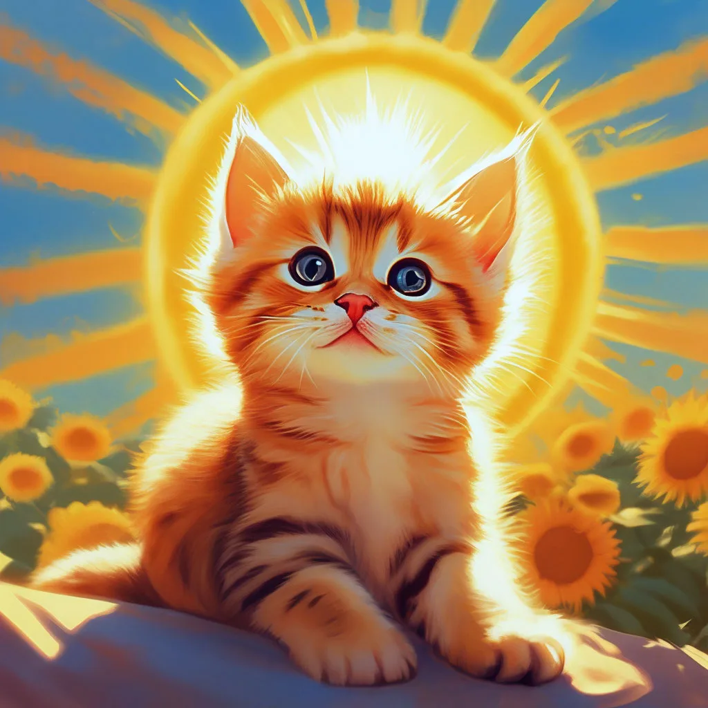 🐱КОТ и СОЛНЦЕ☀️
Едва глаза откроет кот, —
В них солнце заберётся.
Когда глаза прикроет кот, —
В них