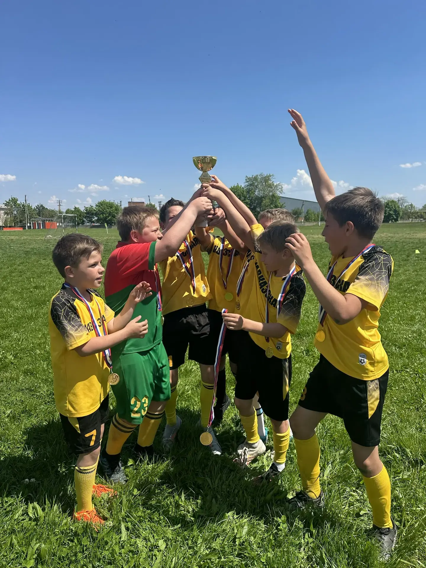 ⚽ В Кавказской прошел турнир по футболу, посвященный памяти Сергея Маркина.  Он был поклонником футб