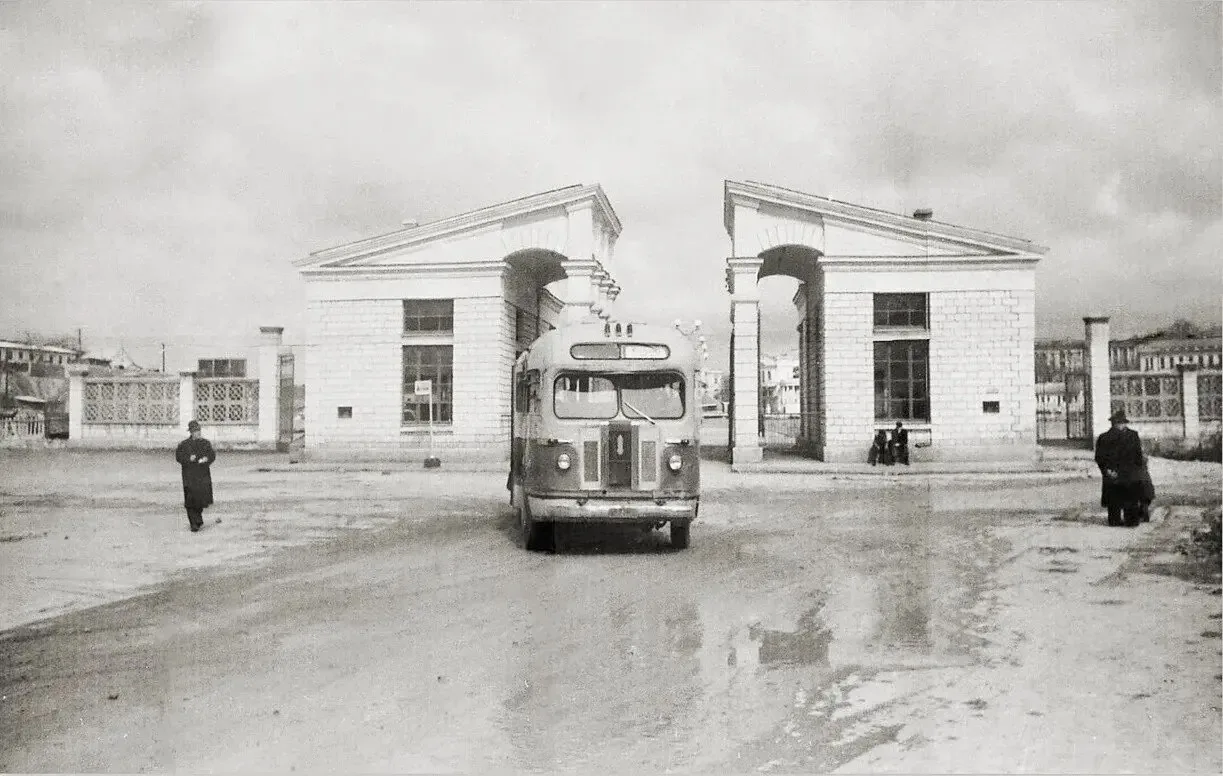 Билетные кассы в Артбухте. 1958 год.