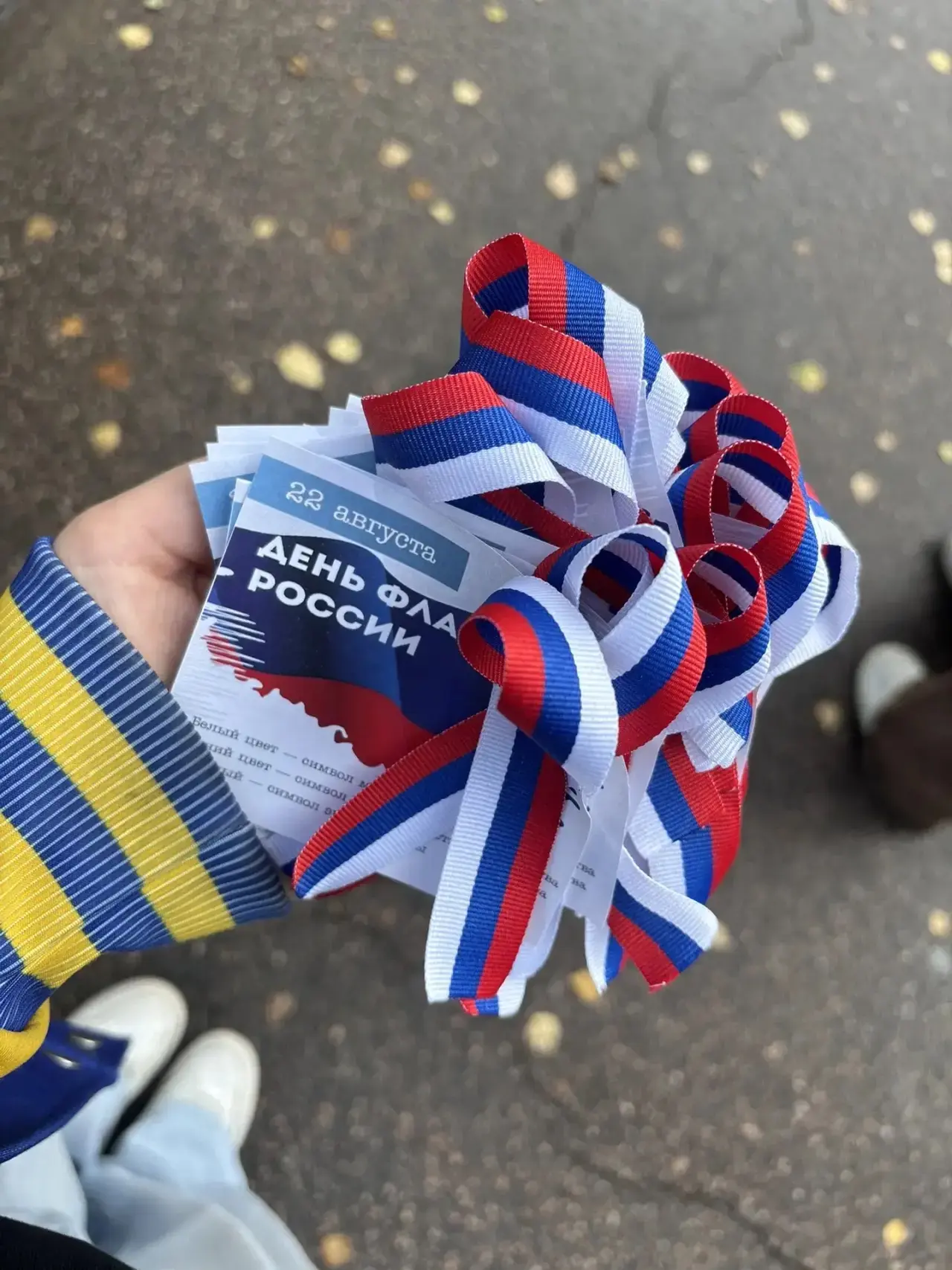 🇷🇺В рамках Всероссийской акции «Цвета Родины», посвященной Дню Государственного Флага...