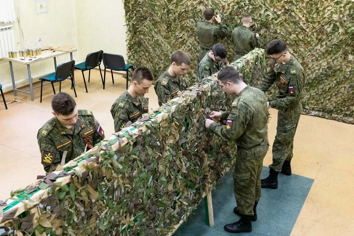 Студенты и сотрудники Санкт-Петербургского горного университета изготовили более 40 противодроновых 