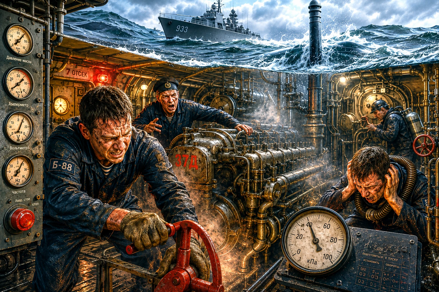 ⚓ История, от которой становится тесно даже на суше…