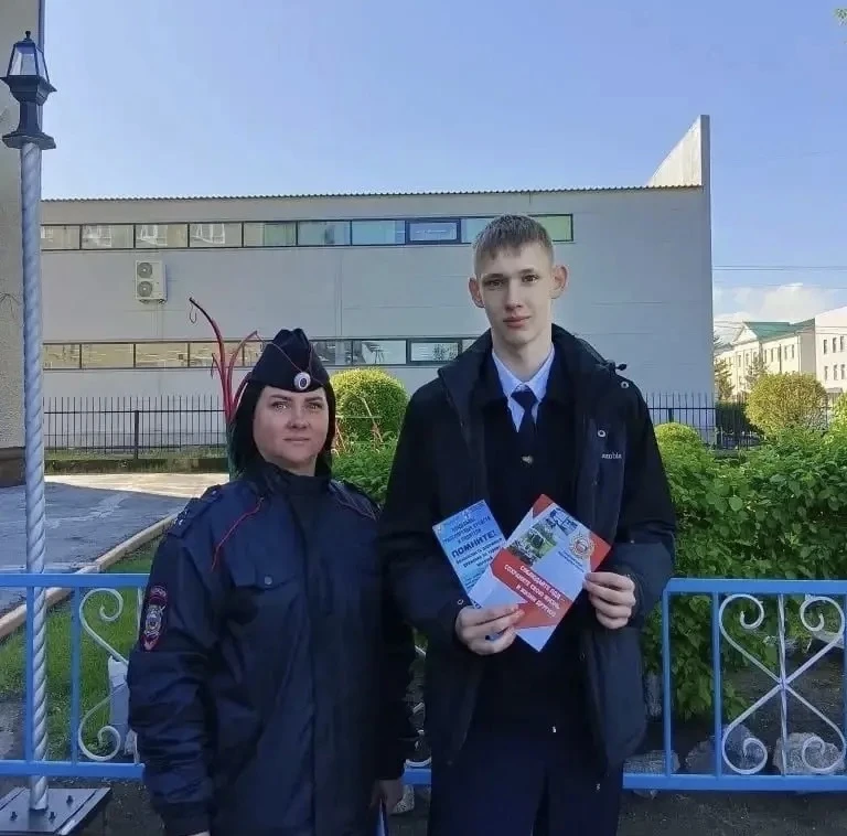 В Новосибирской области сотрудники Госавтоинспекции провели со студентами профилактическое мероприят