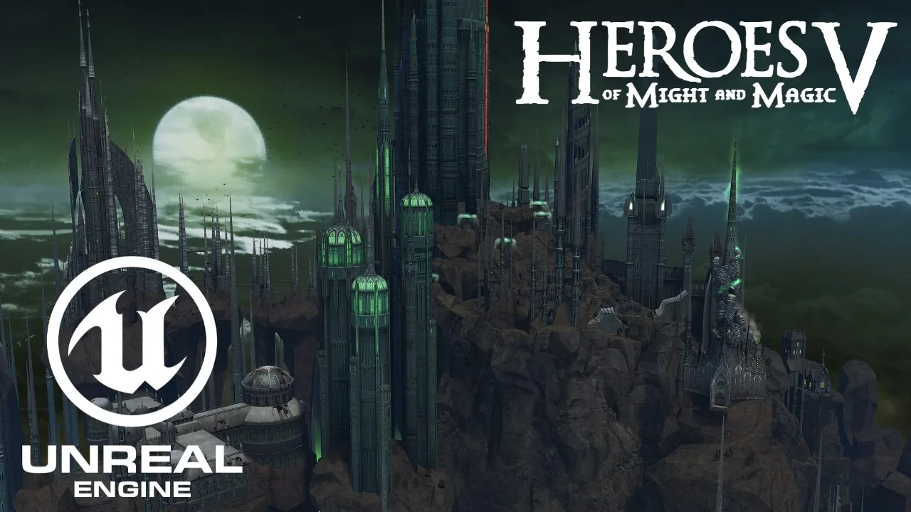 ↗️ Создатели фанатского ремастера Heroes of Might and Magic 5 на Unreal Engine 5 показа...
