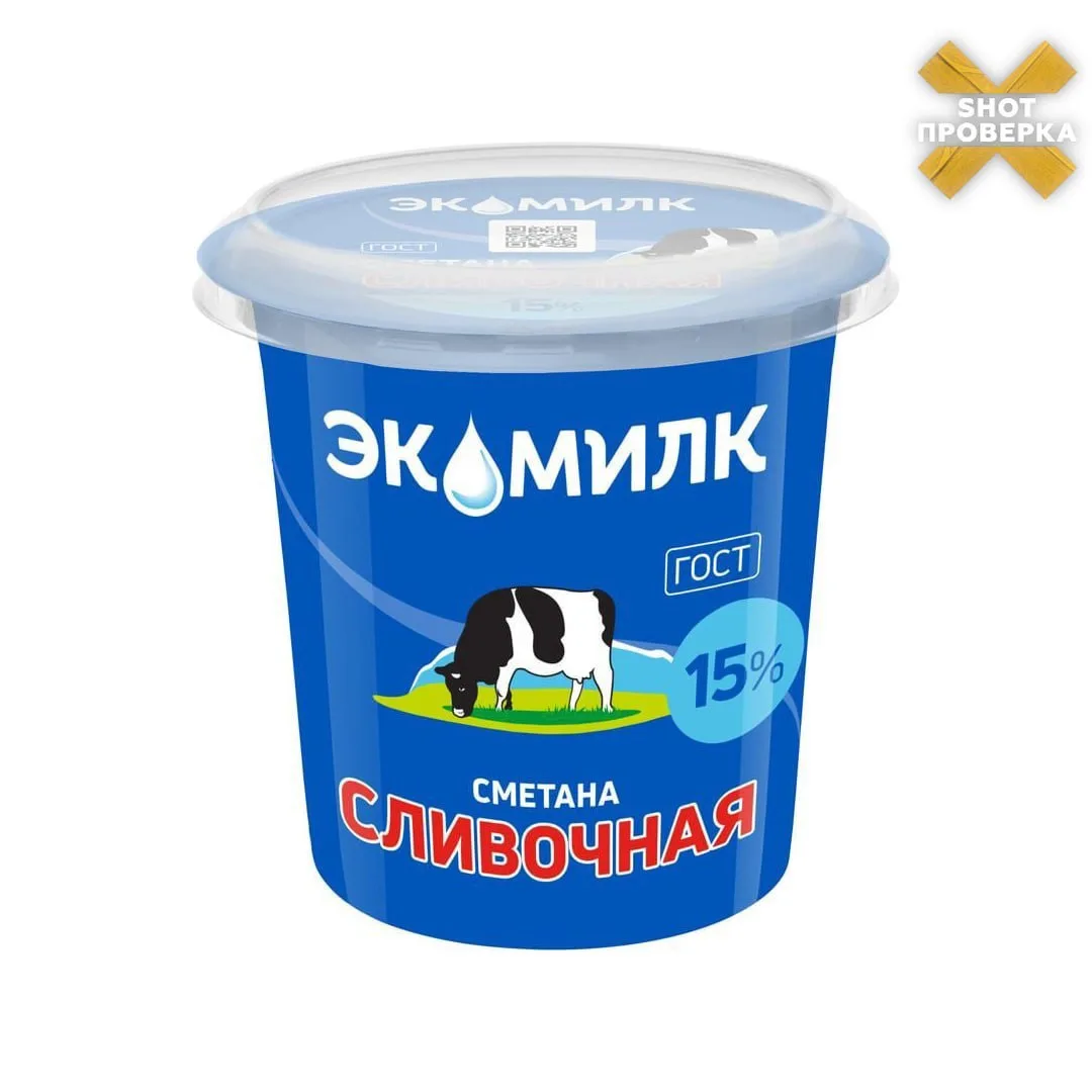 Повышенное содержание дрожжей нашли в сметане крупного подмосковного производителя