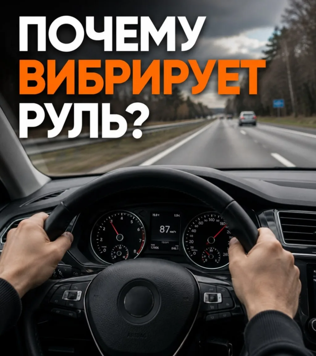 🔧 Почему вибрирует руль?