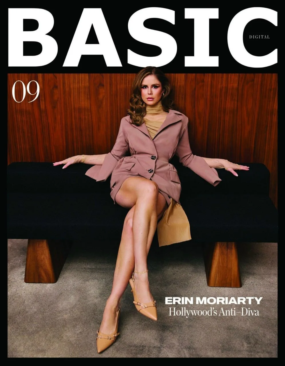 Эрин Мориарти на фотографиях Сары Крик для нового Basic Magazine