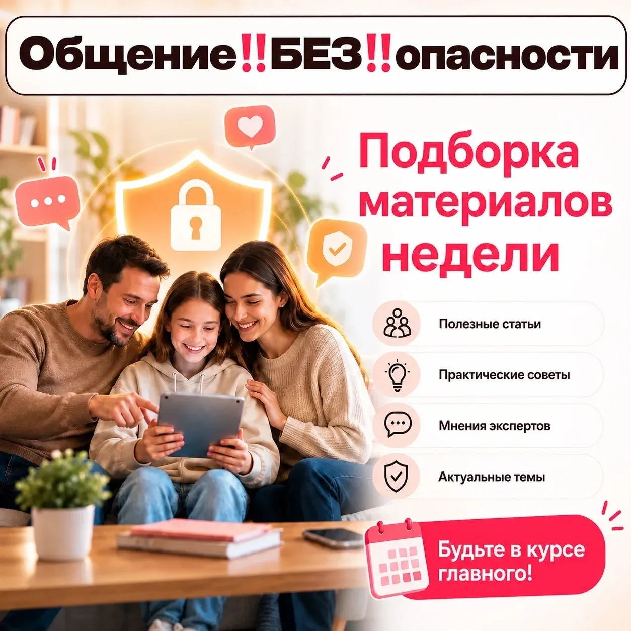 Воскресный дайджест для родителей и педагогов: подборка самых важных материалов недели