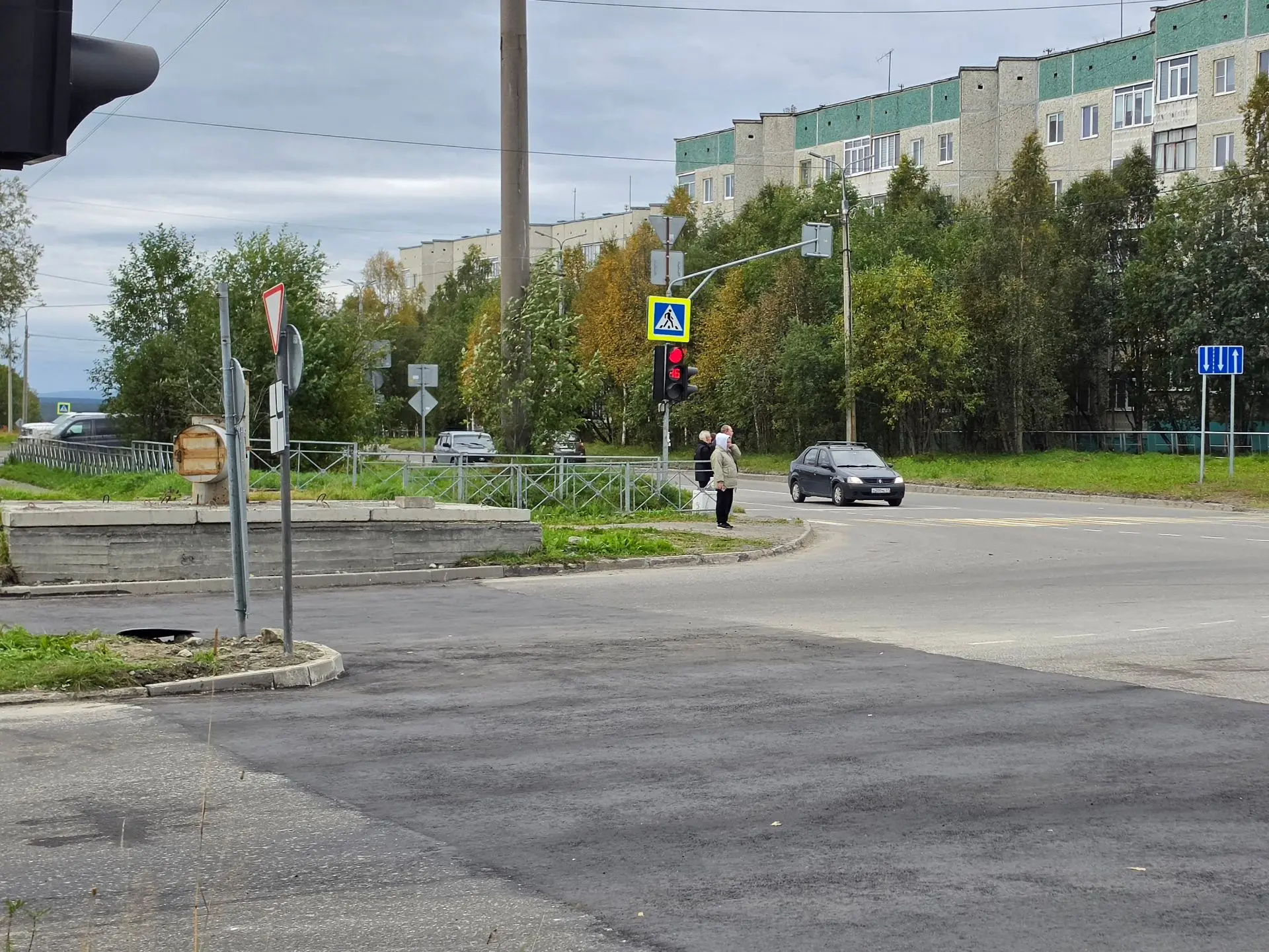 ⚡️Ровно! Участок проезжей части дороги в начале проспекта Сидоренко полностью восстанов...