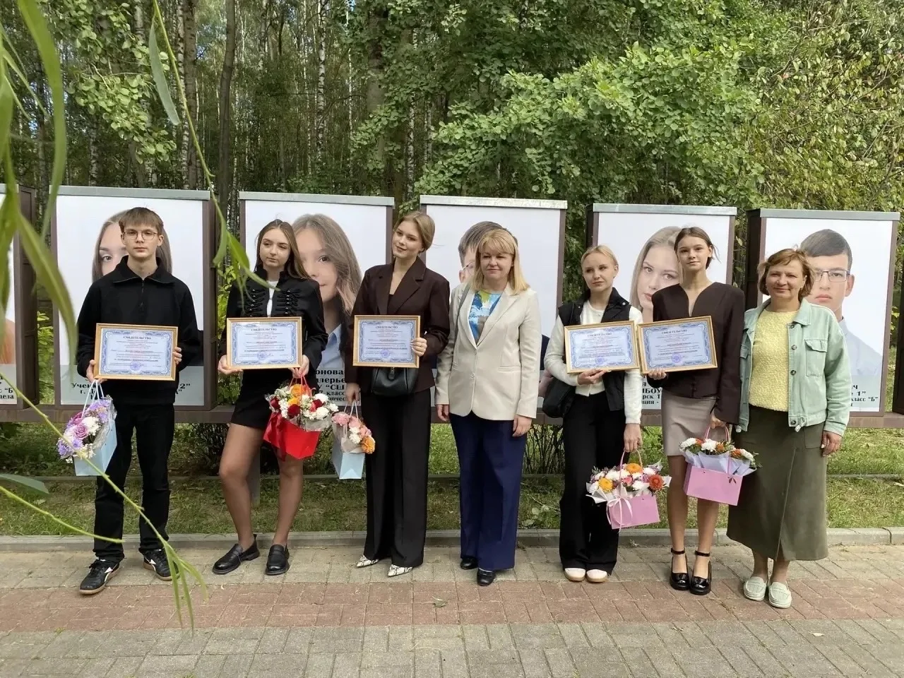 💥 12 сентября в нашем городе по традиции состоялось открытие обновлённой Доски почёта....