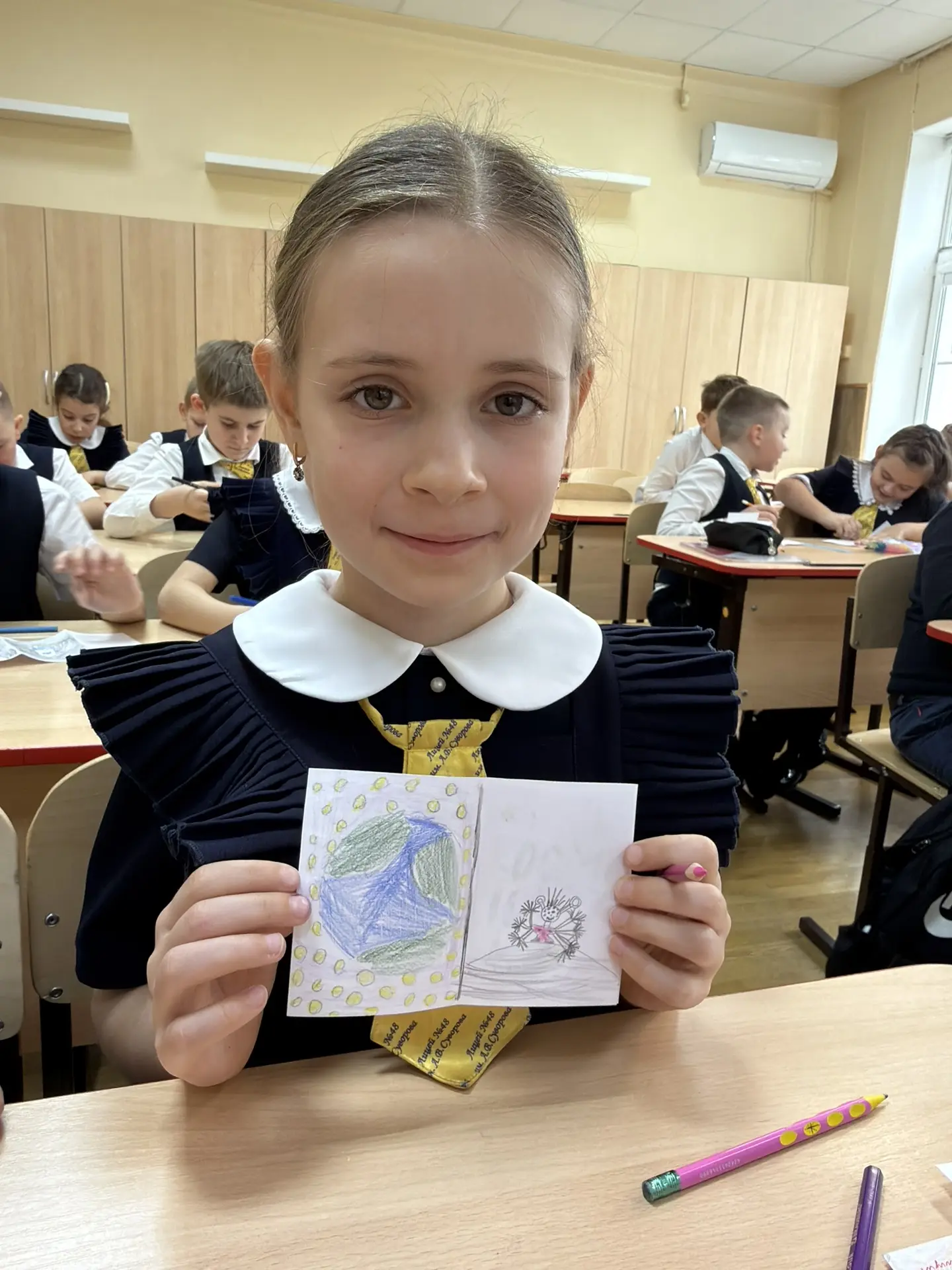 Это просто космос какой-то!   Сегодня ребятам из 1 В скучать на уроках было некогда: ребята проходил
