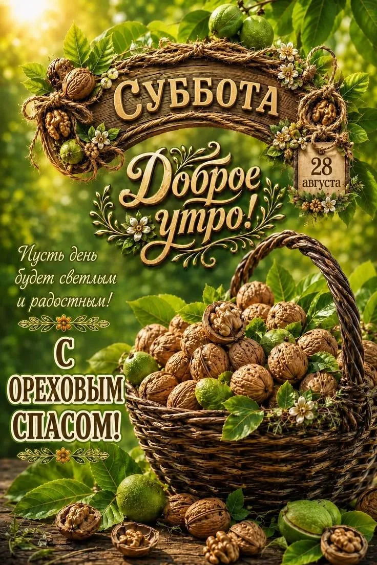 🌼Праздники 29 августа 2026, суббота