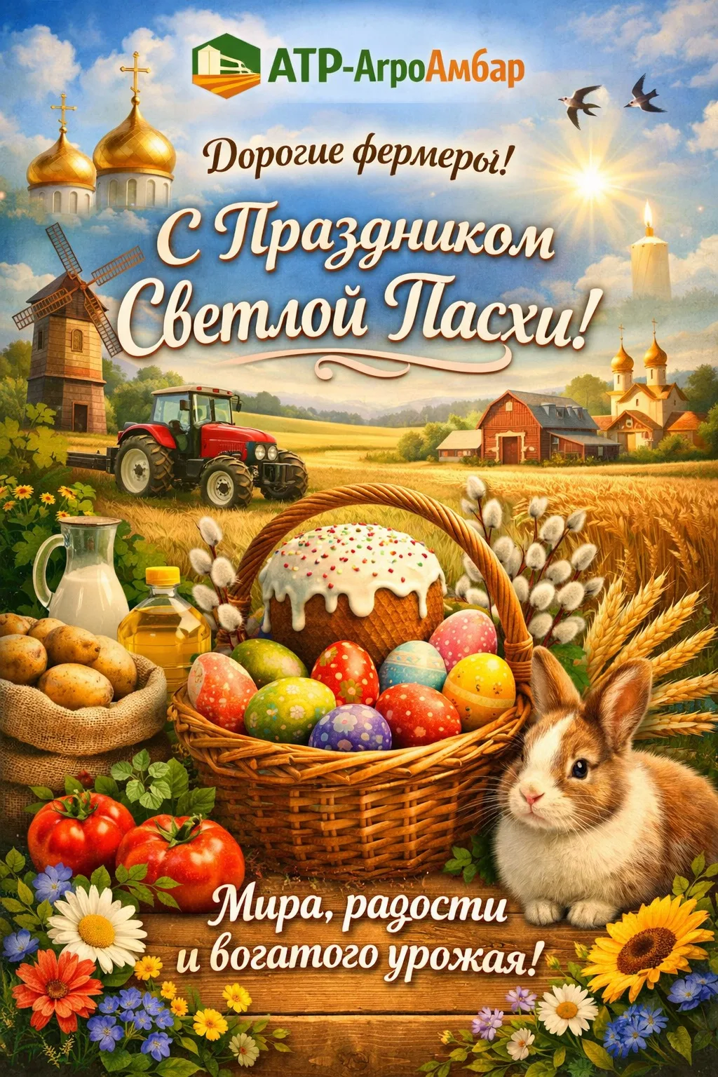 Дорогие фермеры и труженики села!