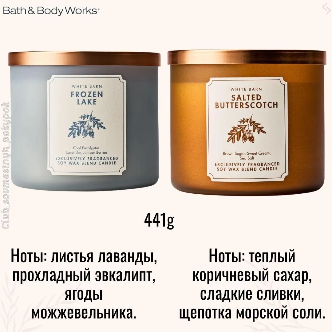 🇺🇸BathAndBody декор