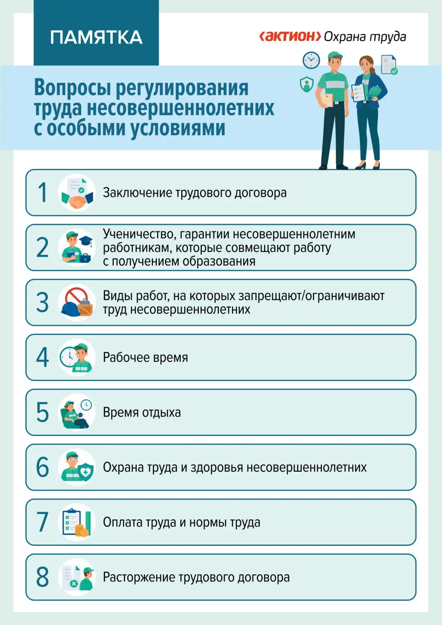 На основе новой методички Минтруда по труду несовершеннолетних в журнале «Справочник специалиста по 