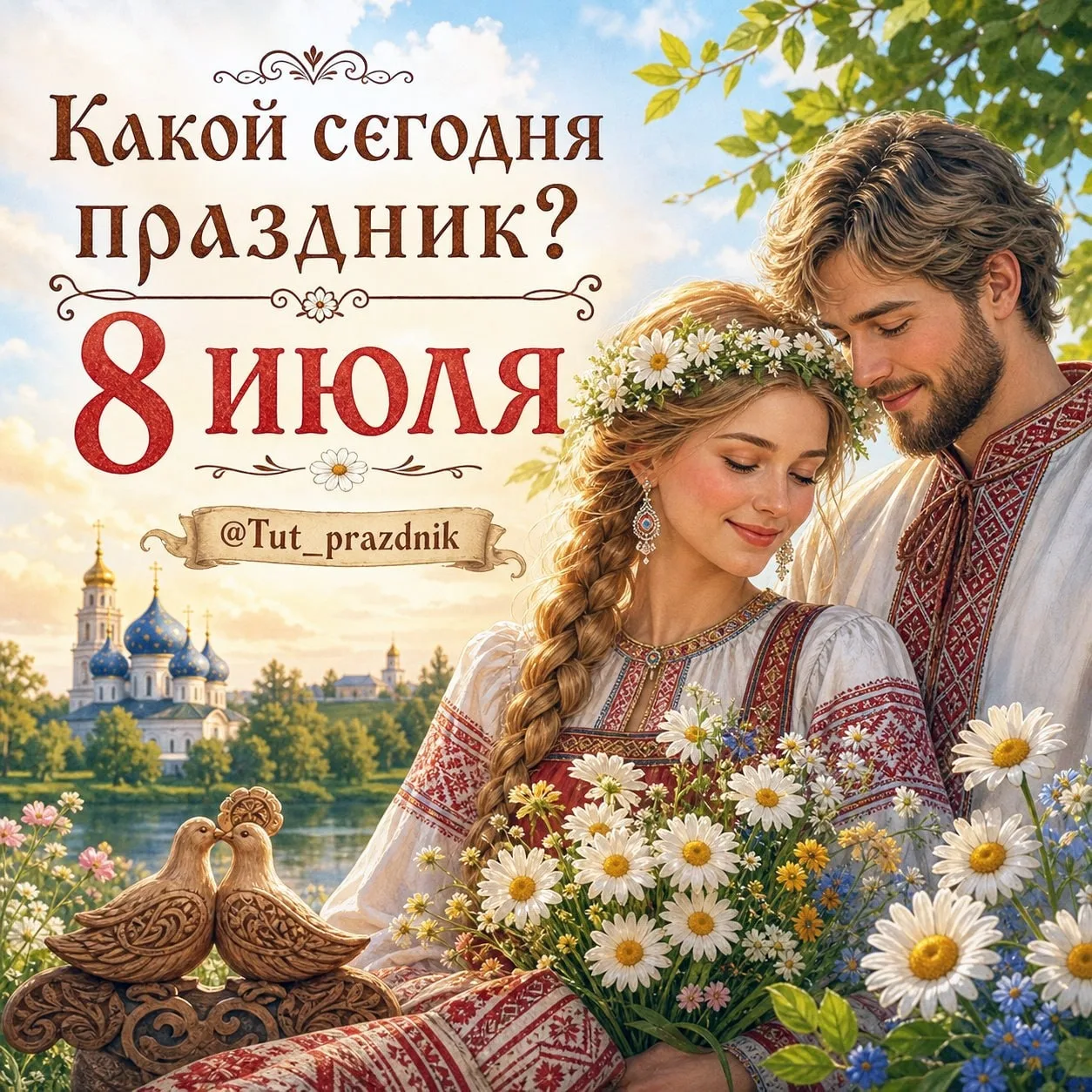 🗓  8 июля – отмечается 15 праздников.