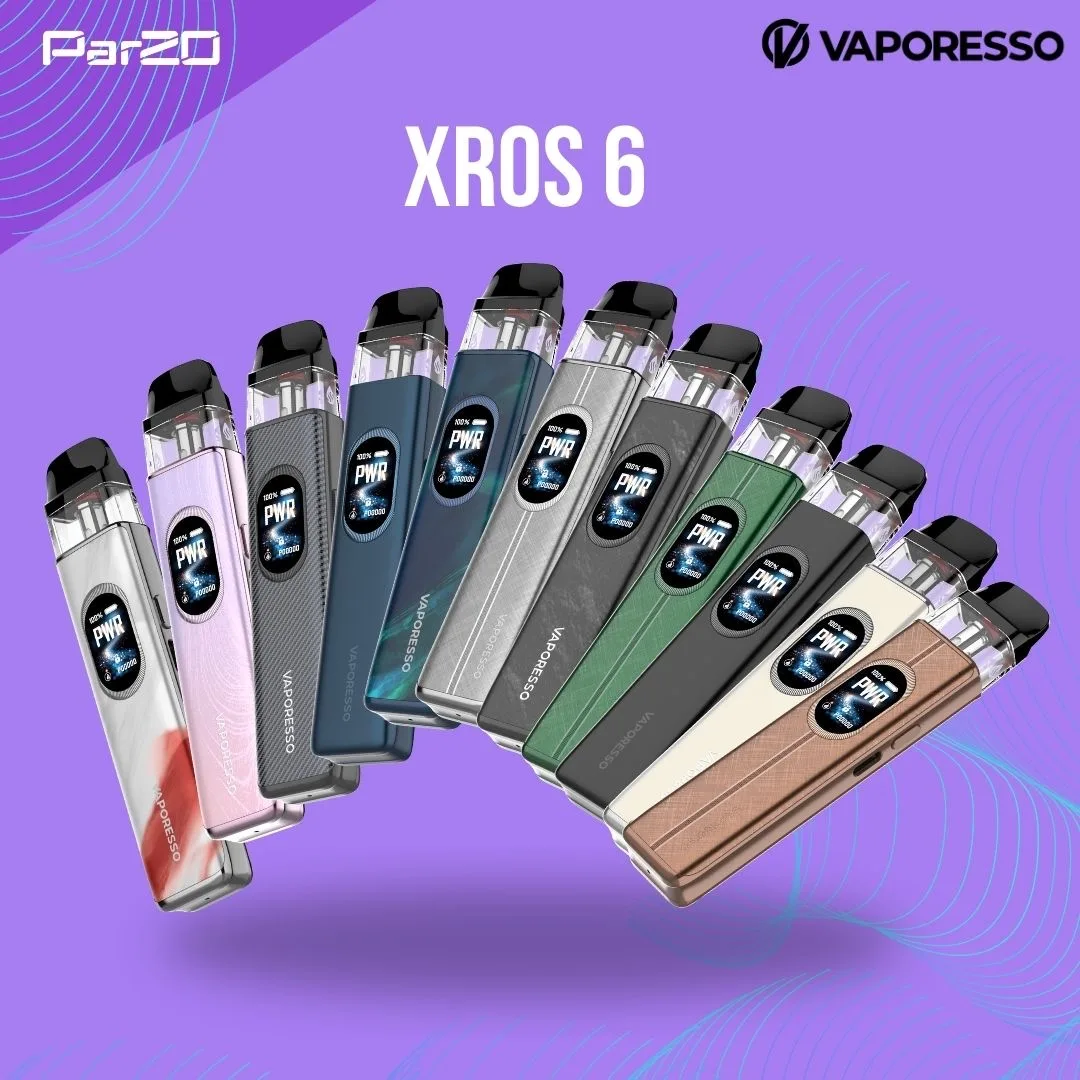 VAPORESSO представил долгожданное обновление линейки XROS — встречайте XROS 6