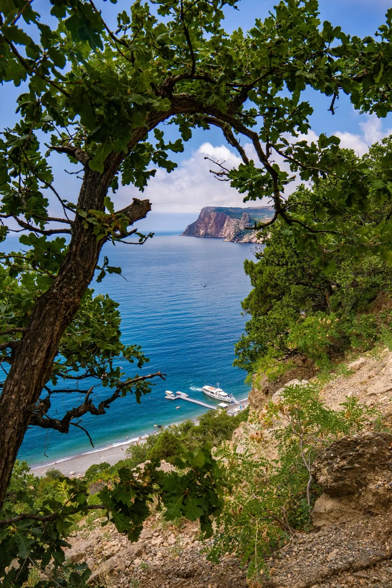 🌊 Балаклавское побережье в середине июля.