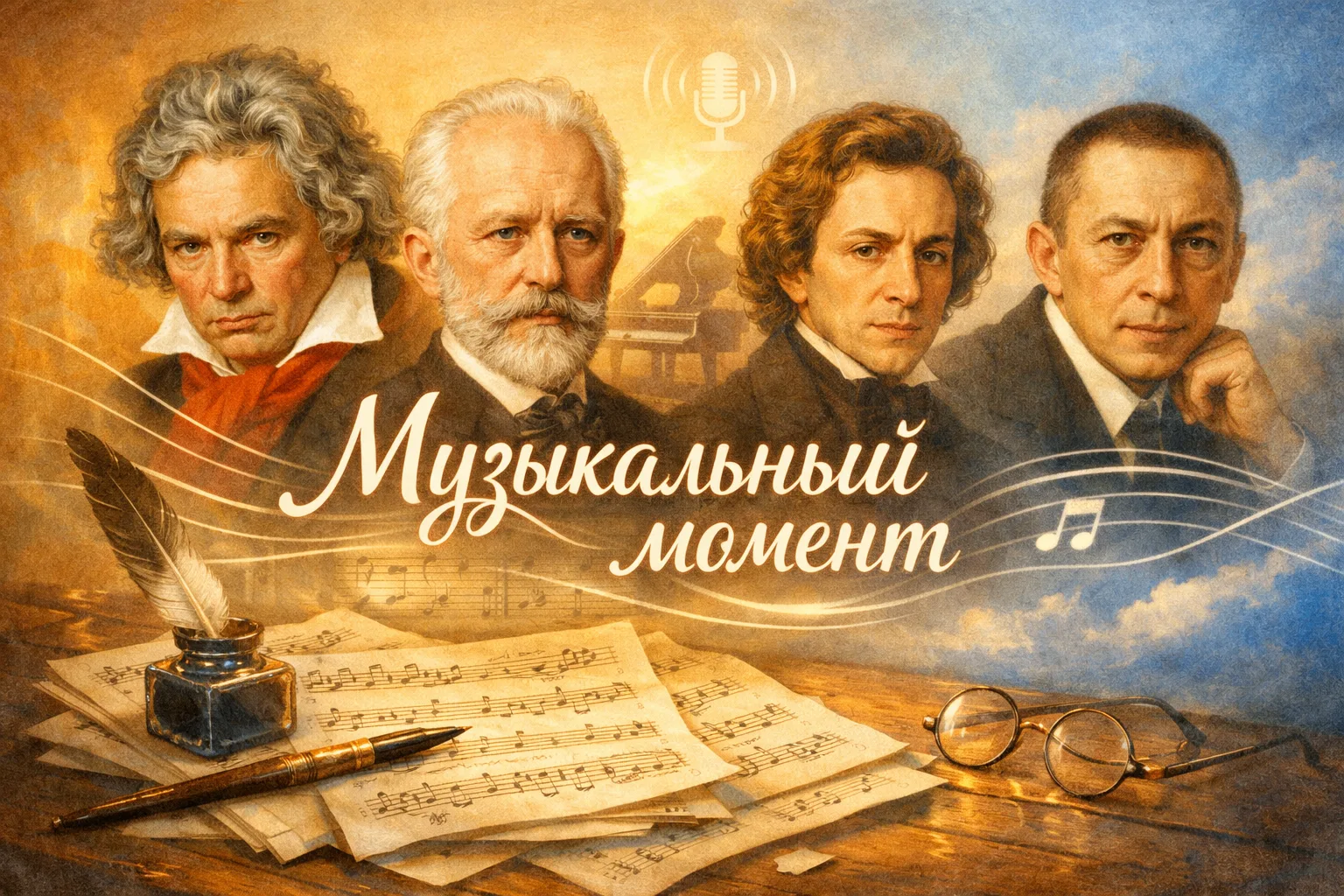 🎶 Музыкальный момент — программа о великих музыкантах и их человеческих историях

🗓️ Каждый вторни