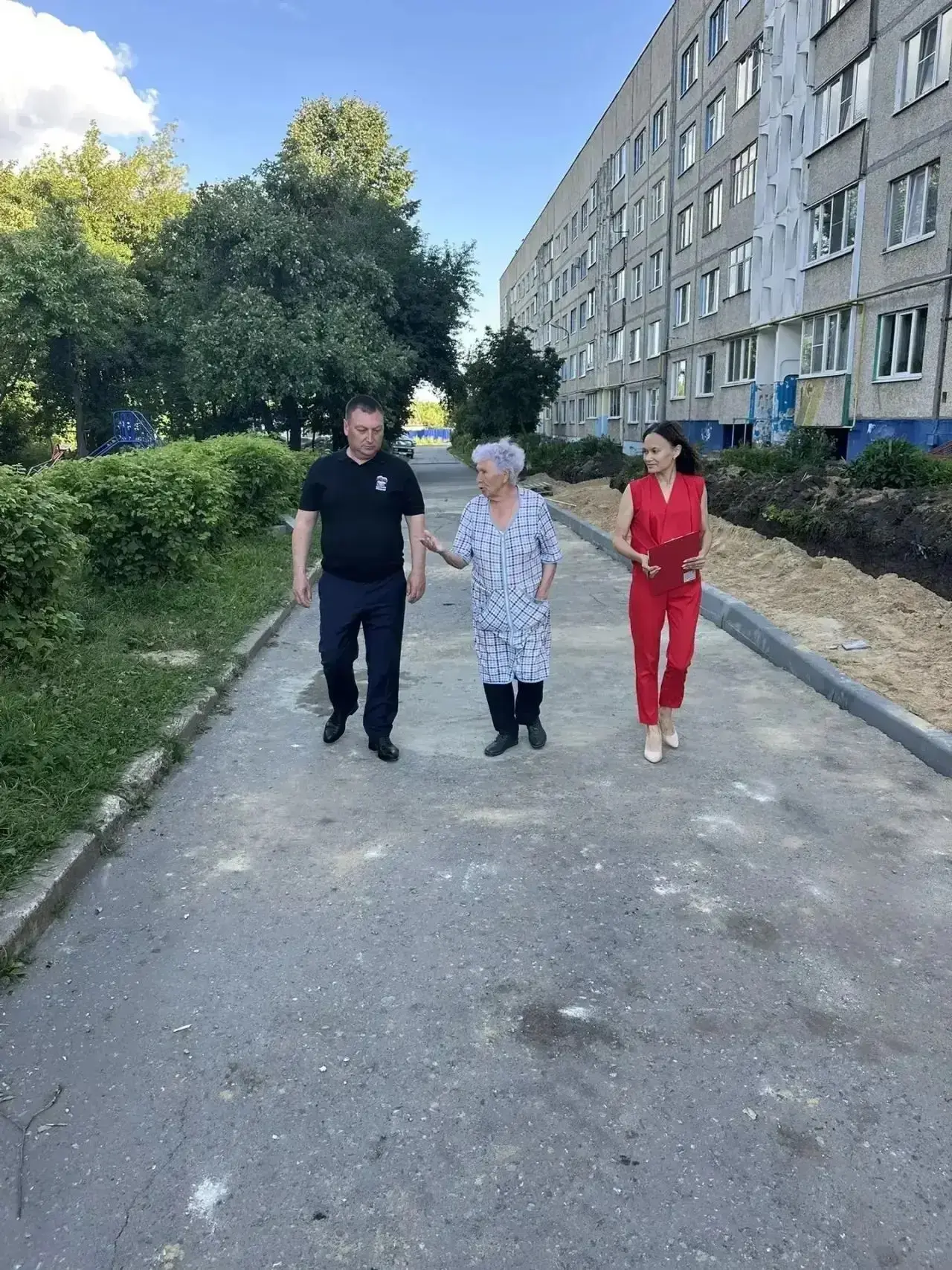 В городе Канаш по улице Куйбышева, дом 17, в рамках программы Главы Чувашии Олега Никол...