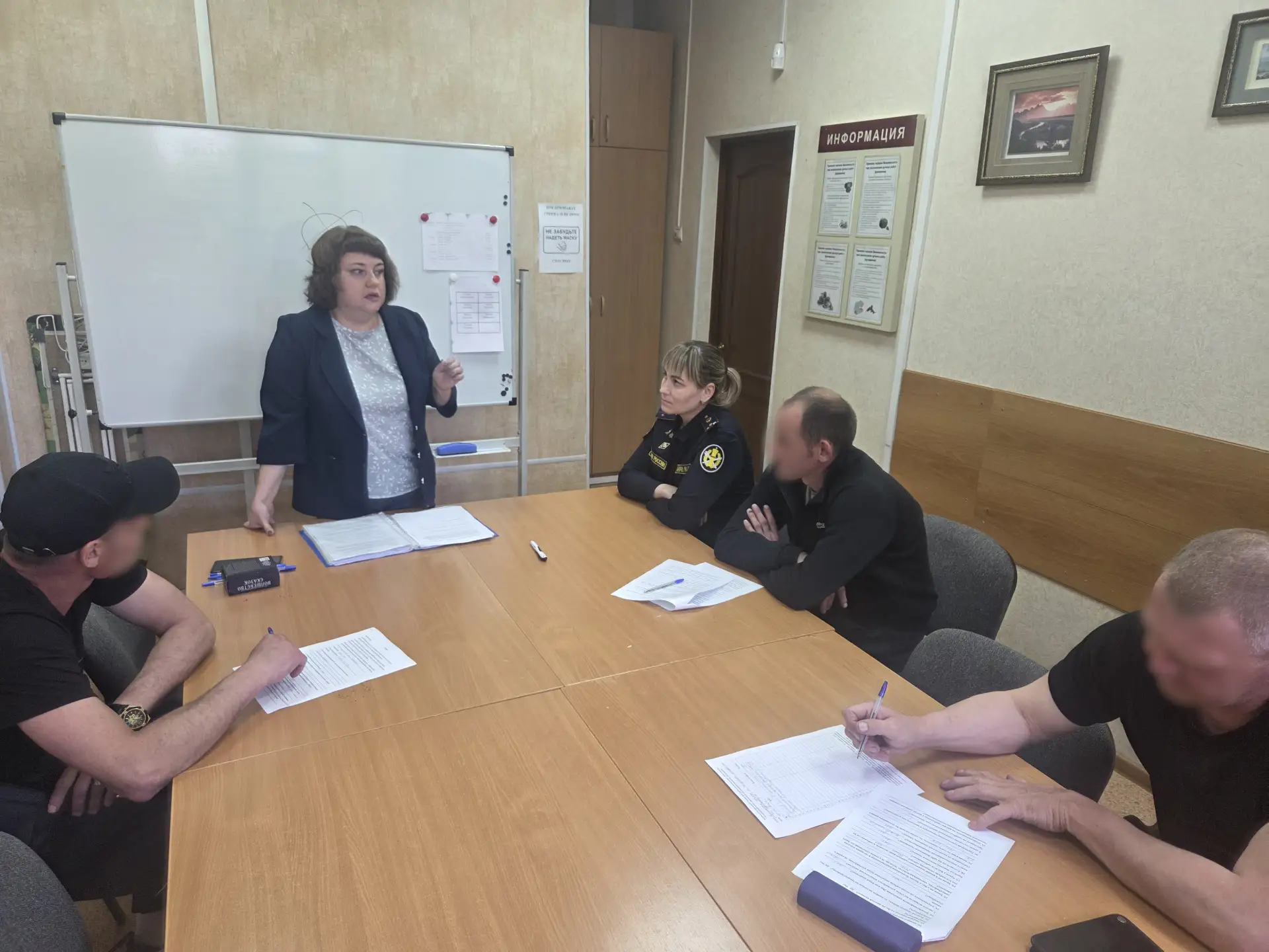 📝В Канске для осужденных к наказаниям без изоляции от общества прошло профилактическое мероприятие

