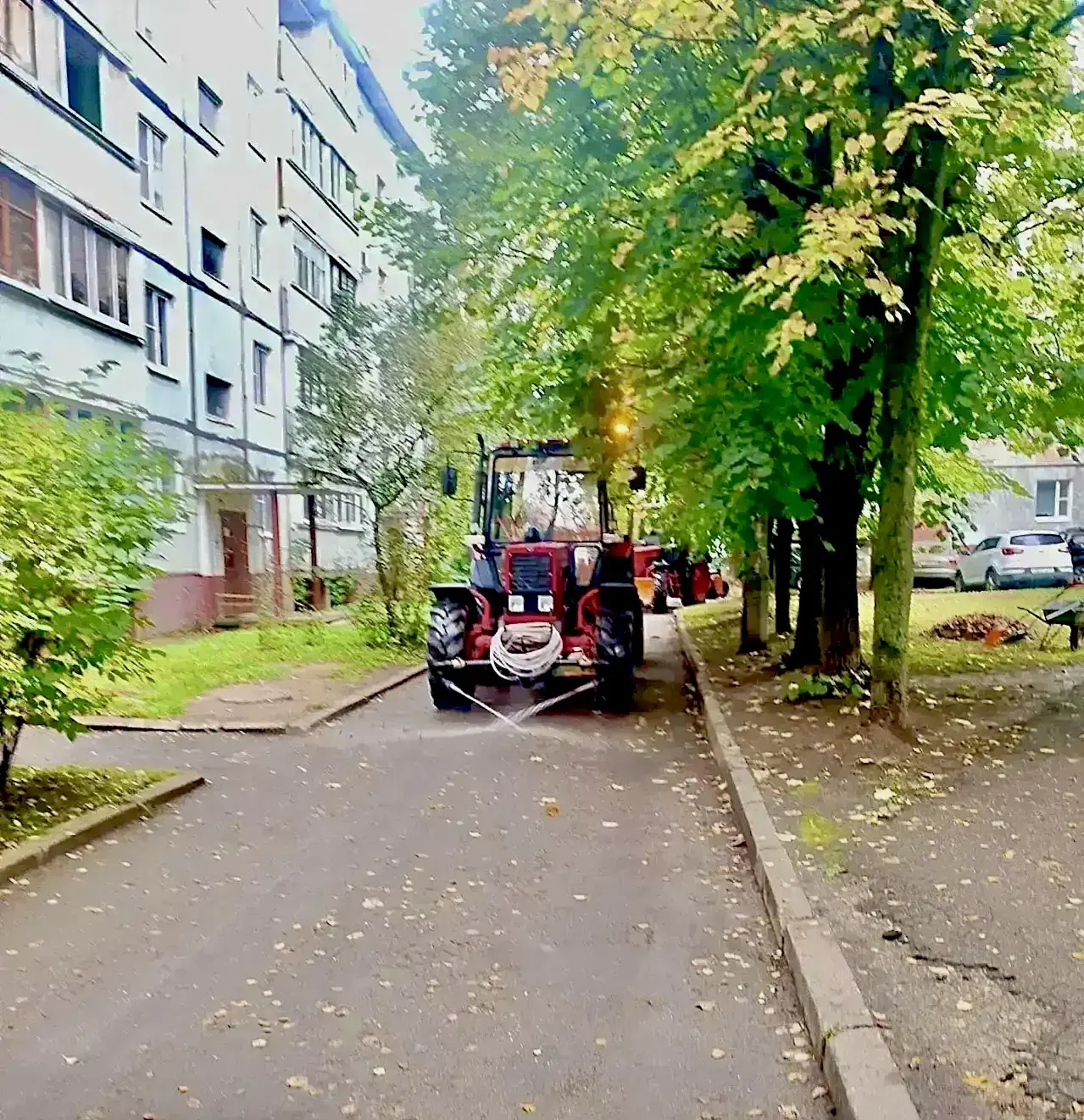 🔸С наступлением осени объём работ по содержанию городских территорий традиционно возра...