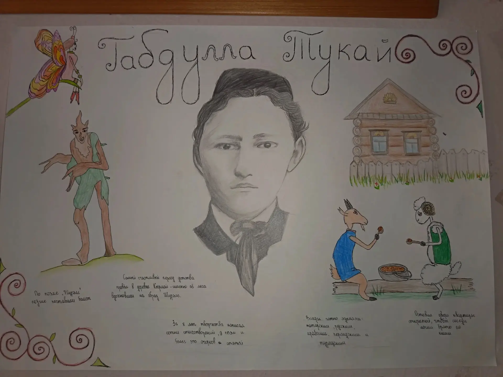 Габдулла Тукай - автор множества стихов, поэм, сказок и публицистических работ. Его творчество оказа