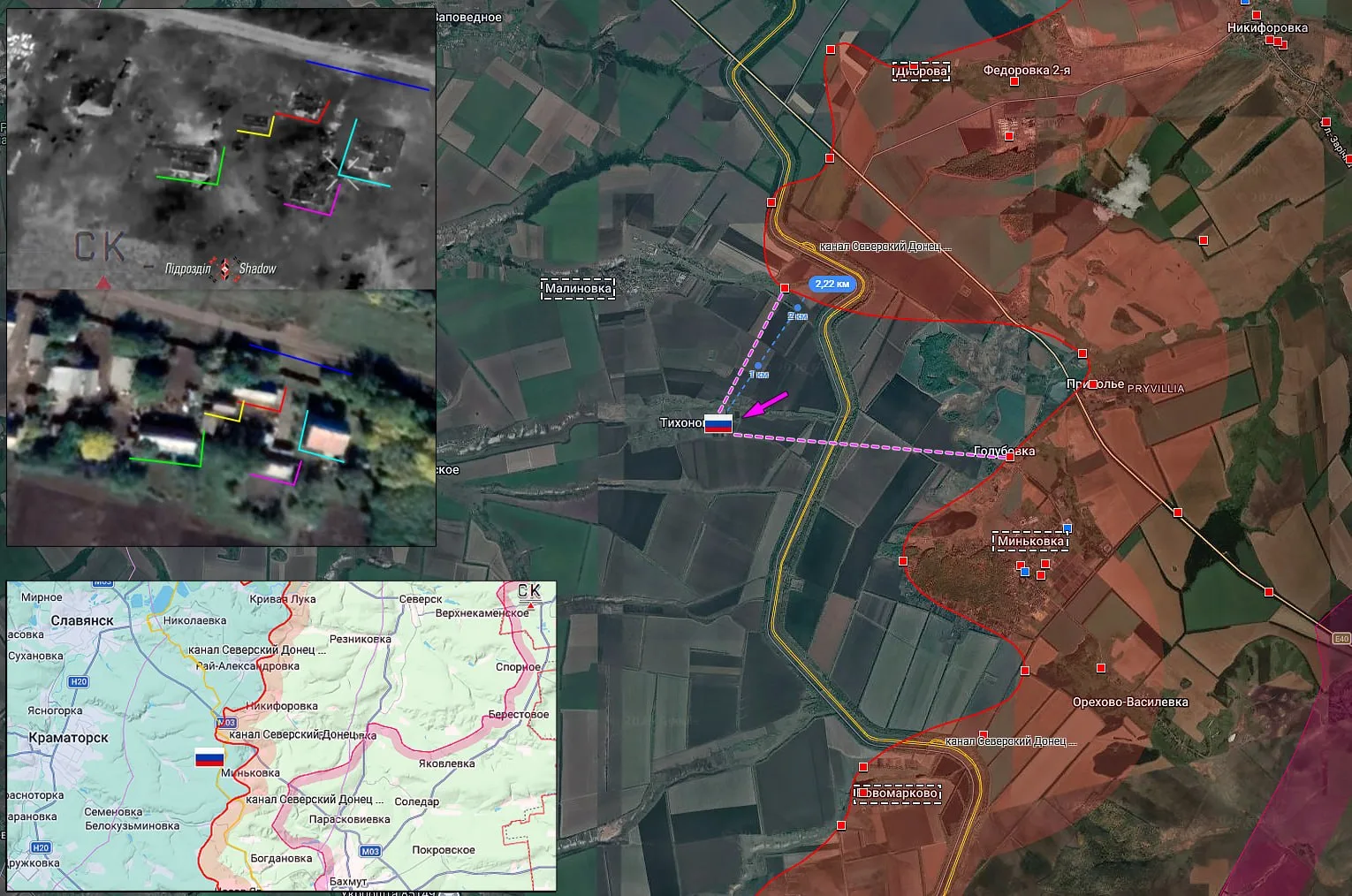 15.06.26 Краматорск - Малиновка

Позиционные боевые действия в районе Славянска.
Передовая позиция В