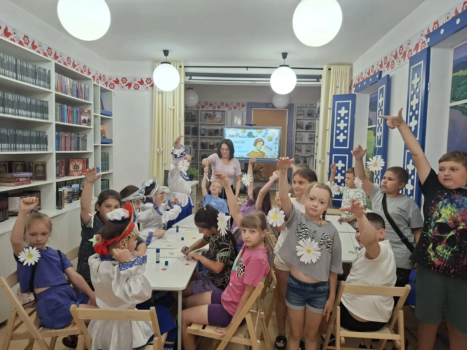 🌼 1 июля в модельной библиотеке «Книжная Усадьба» прошел познавательный